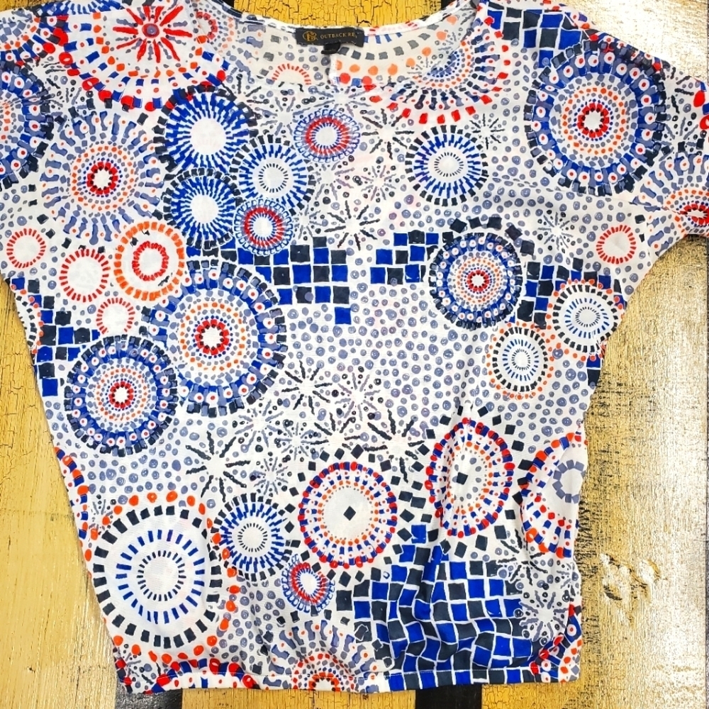 #040 Outback Red The Limited XS Sheer Top